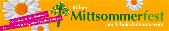 Kölner Mittsommerfest am Schokoladenmuseum